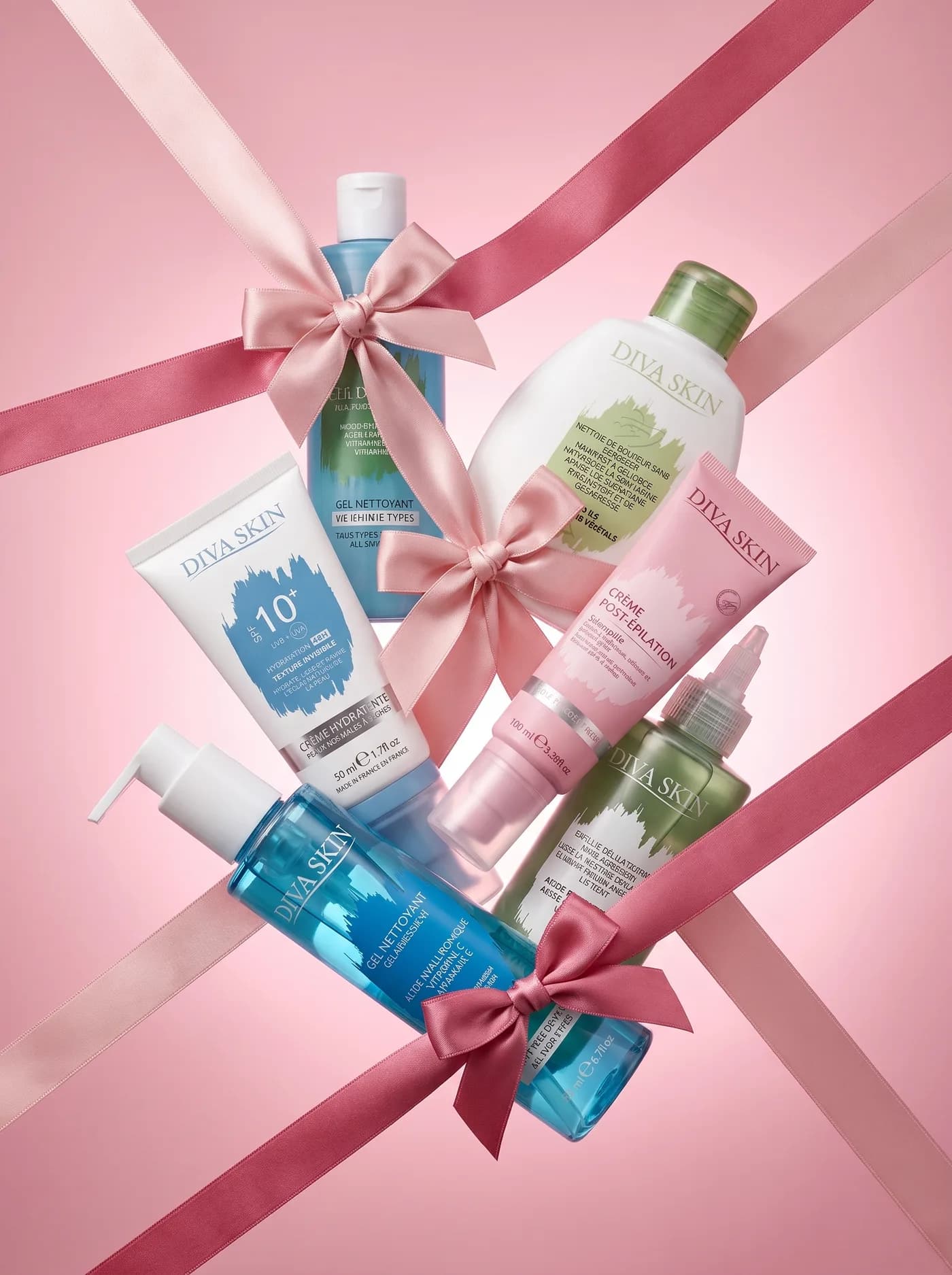 La gamme Diva Skin nouée de rubans