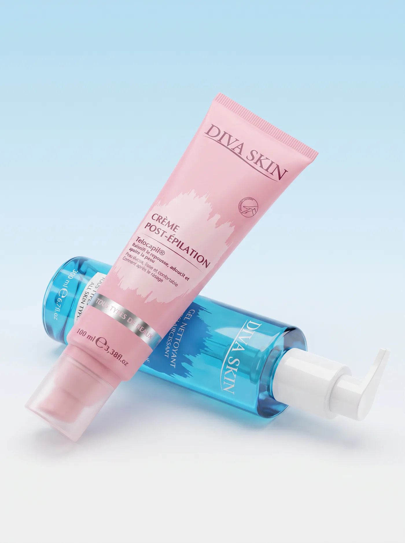 Crème post-épilation et lotion Diva Skin